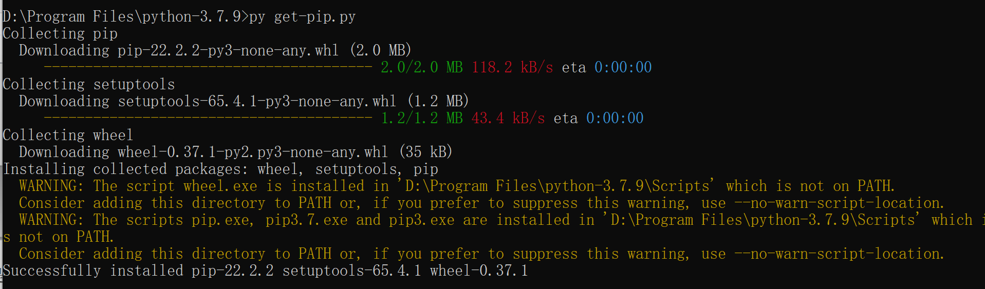python 环境配置和安装pip-完美源码