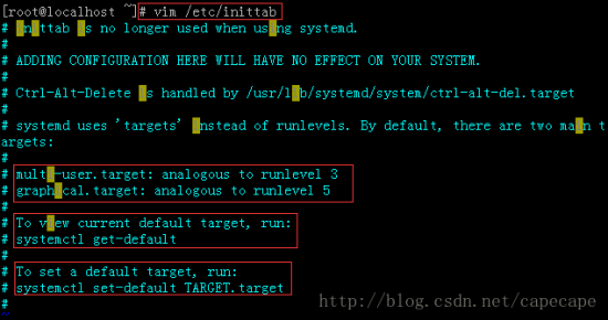 CentOS7 设置运行级别-完美源码 CentOS7 设置运行级别-完美源码