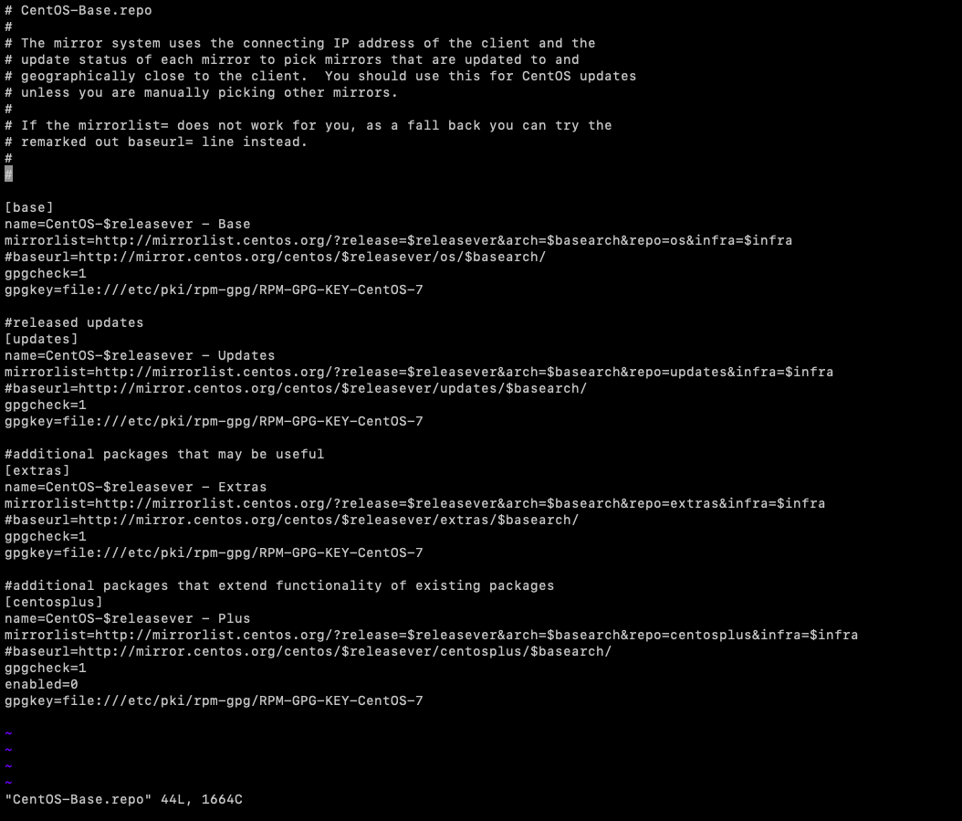 yum Could not retrieve mirrorlist http://mirrorlist.centos.org/?release=7&arch=x86_64&repo=os&infra=stock error was 报错